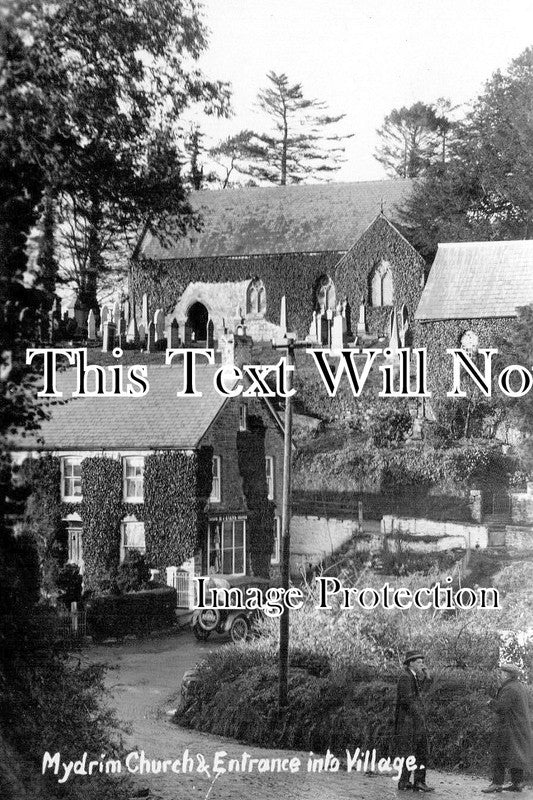 WL 3528 - Mydrim Meidrim Church & Entrance, Wales