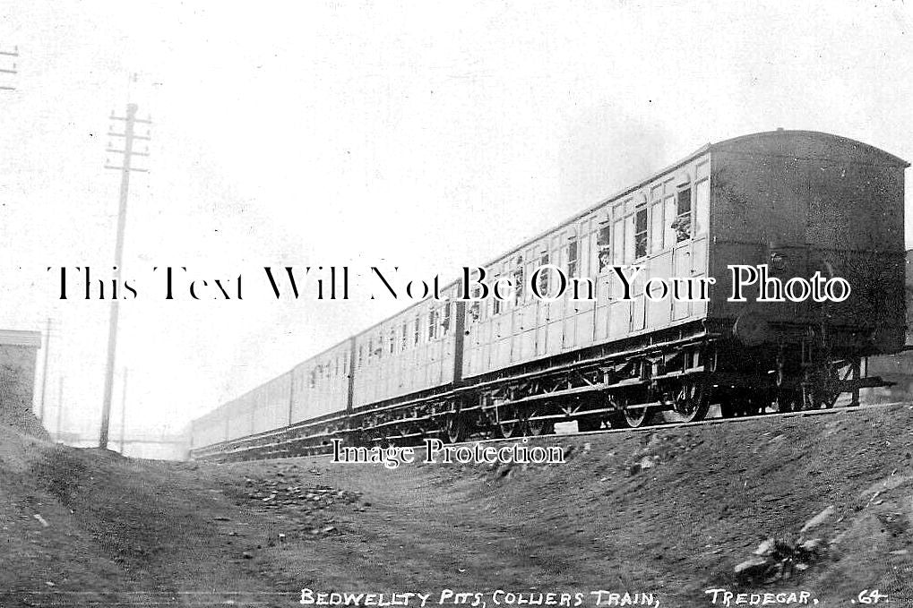 WL 3531 - Bedwellty Pits Colliers Train Railway, Tredegar, Wales
