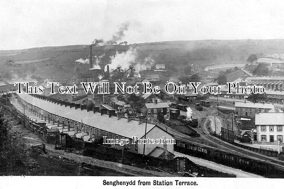 WL 3603 - Senghenydd From Station Terrace, Wales c1910 – JB Archive