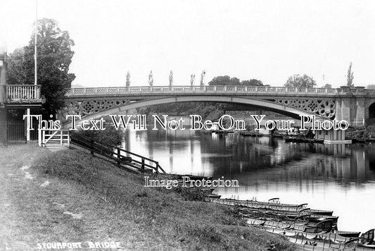 WO 1850 - Stourport Bridge, Worcestershire c1912