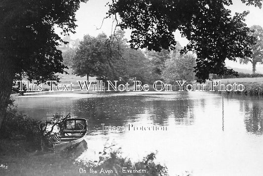 WO 1861 - On The Avon, Evesham, Worcestershire c1908