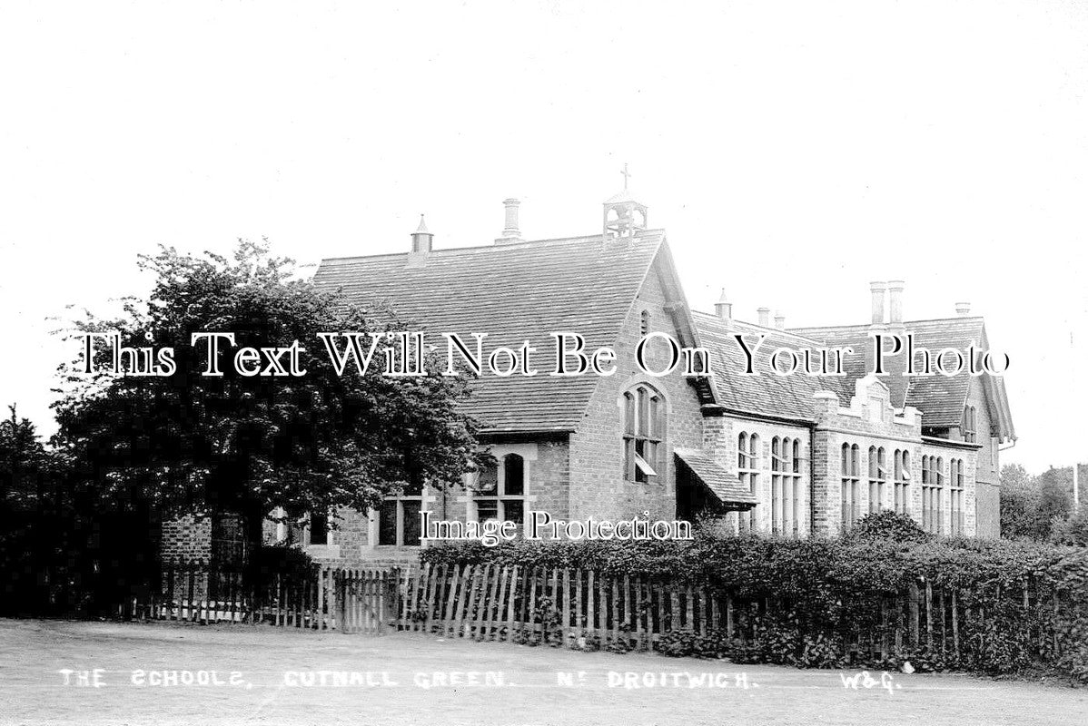 WO 1875 - The Schools, Cutnall Green Near Droitwich, Worcestershire