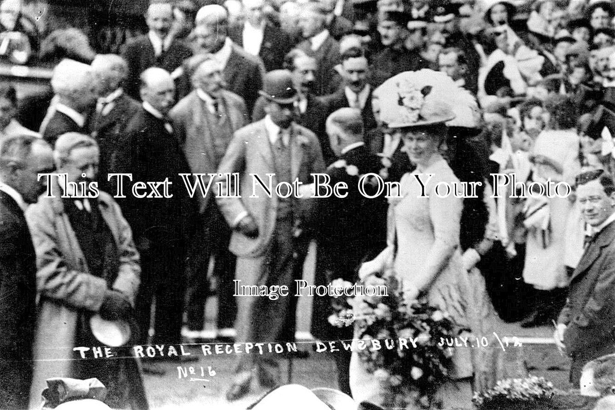 YO 13745 - Royal Visit To Dewsbury, Yorkshire 1912