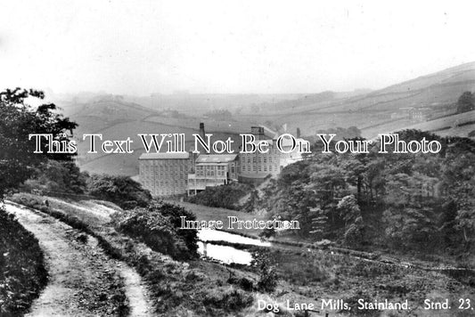 YO 13746 - Dog Lane Mills, Stainland, Yorkshire