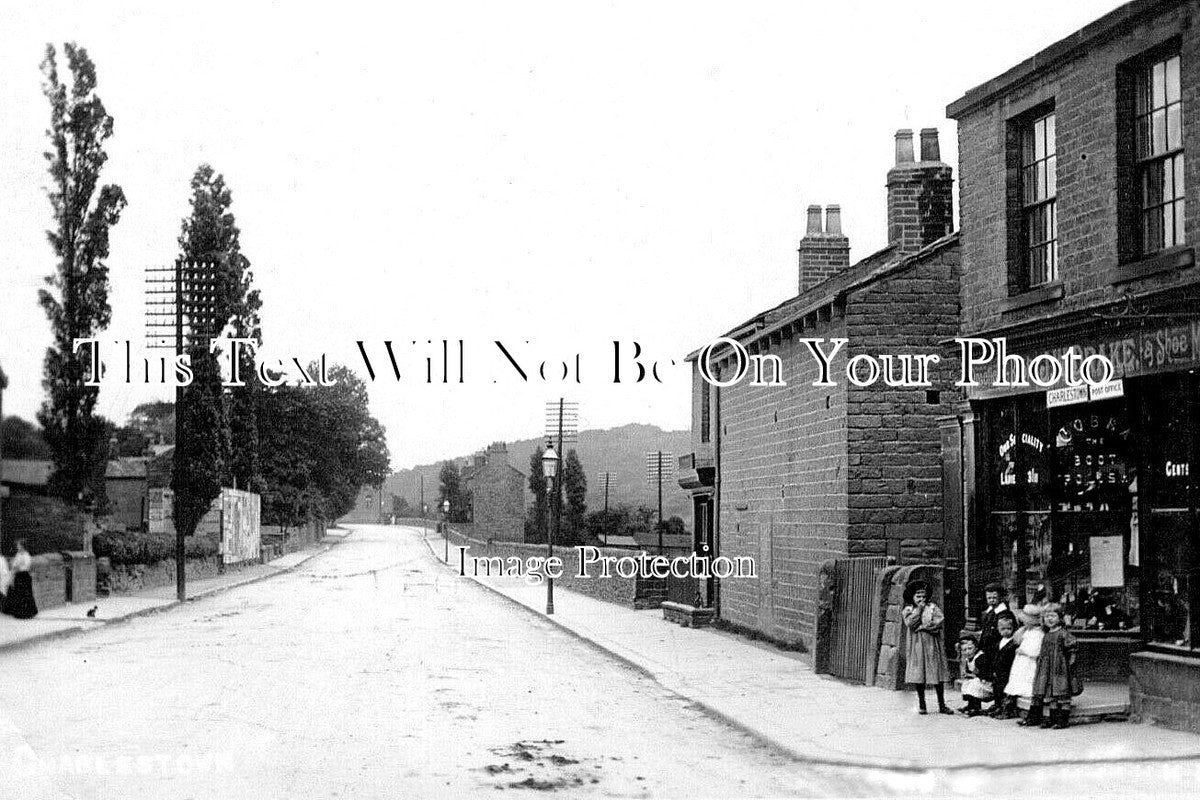 YO 13752 - Charlestown Near Halifax, Yorkshire c1906