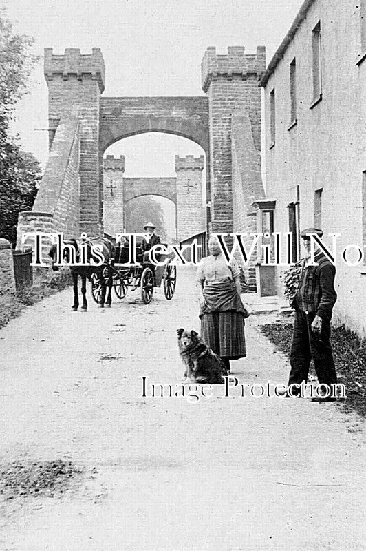 YO 13754 - Middleham Bridge, Wensleydale, Yorkshire