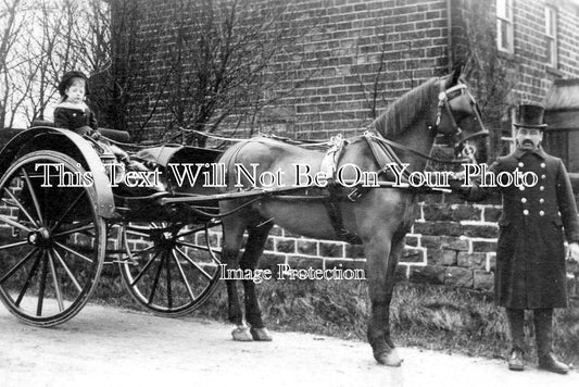 YO 13756 - Horse & Carrt, Penistone, Yorkshire
