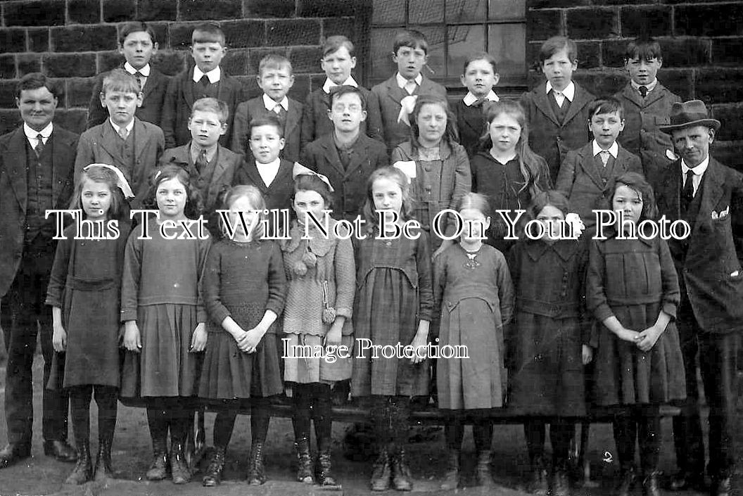 YO 13757 - Thursland School Class Group, Rotherham, Yorkshire