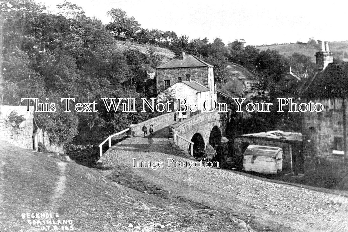 YO 13764 - Beckhole, Goathland, Yorkshire c1914
