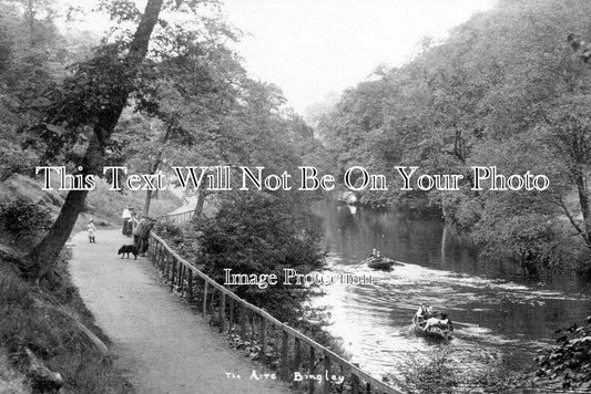 YO 13776 - The Aire, Bingley, Yorkshire