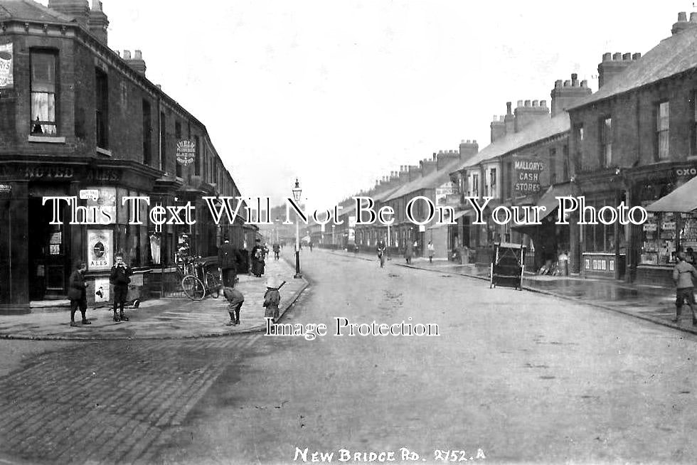 YO 13801 - New Bridge Road, Hull, Yorkshire c1909