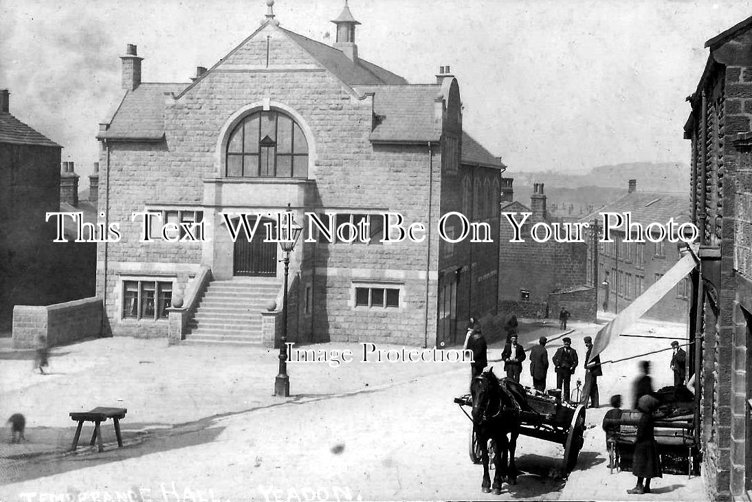YO 13823 - Temperance Hall, Yeadon, Leeds, Yorkshire