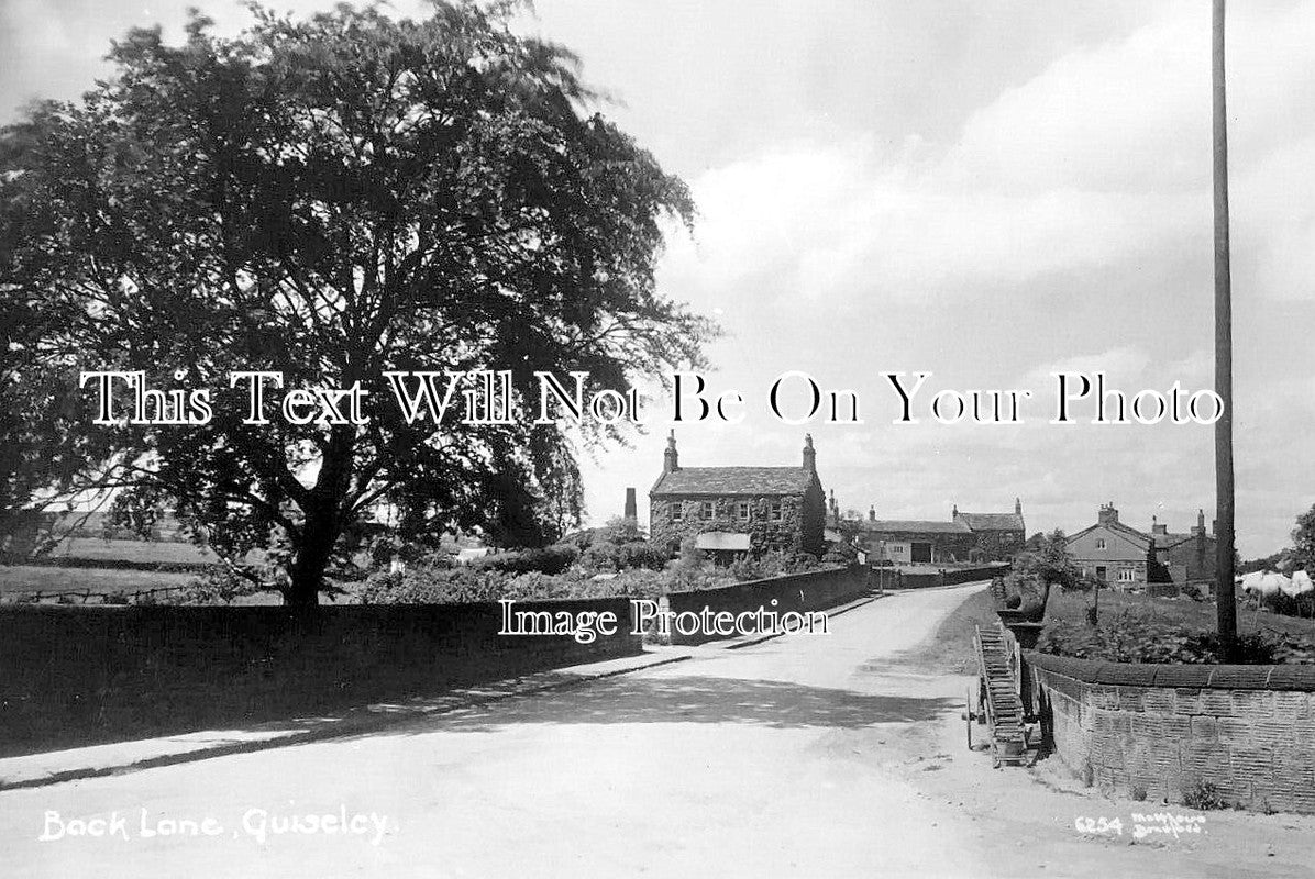 YO 13827 - Back Lane, Guiseley, Leeds, Yorkshire