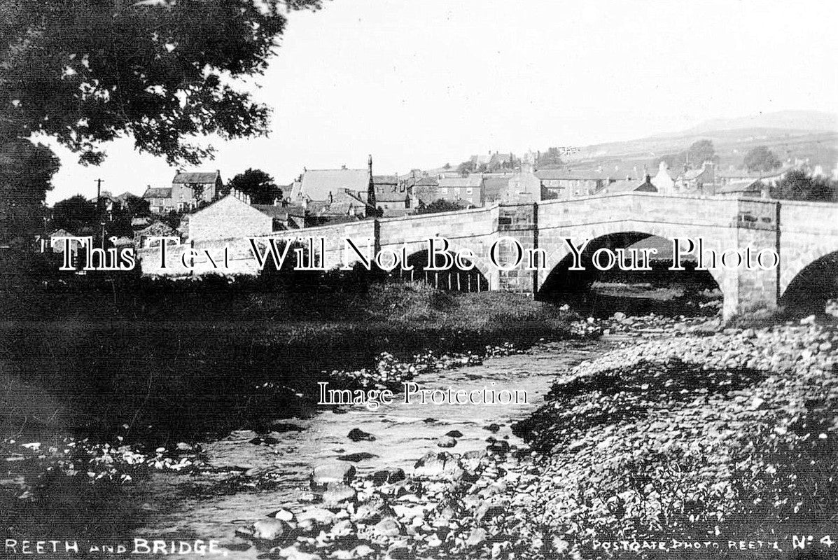 YO 13831 - Reeth & Bridge, Richmond, Yorkshire – JB Archive