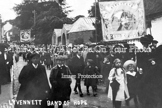 YO 13846 - Lyvennett Band Of Hope, Yorkshire c1908