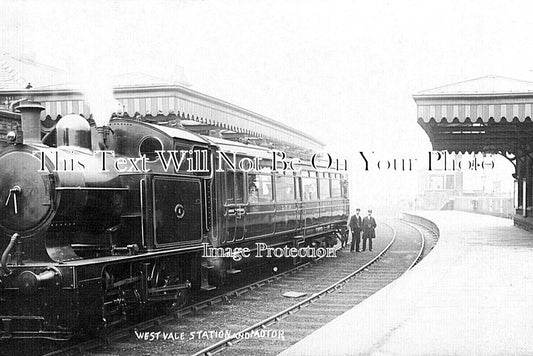YO 13869 - West Vale Railway Station, Calderdale, Yorkshire