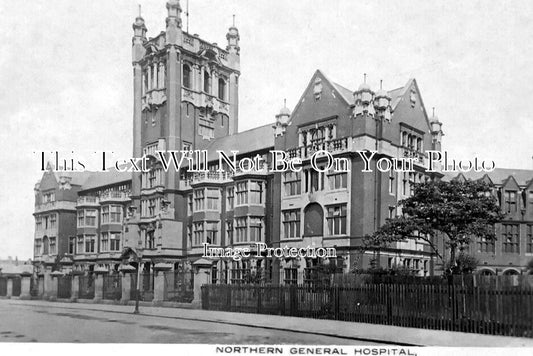 YO 13877 - Northern General Hospital, Sheffield, Yorkshire