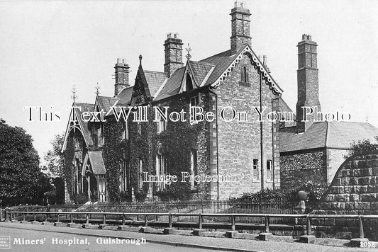 YO 13913 - Miners Hospital, Guisborough, Yorkshire