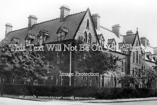 YO 13930 - St Annes Convalescent Home, Bridlington, Yorkshire c1924