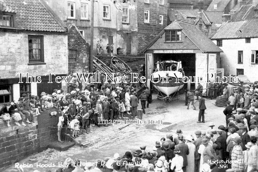YO 13935 - Life Boat Day, Robin Hoods Bay, Yorkshire 1934