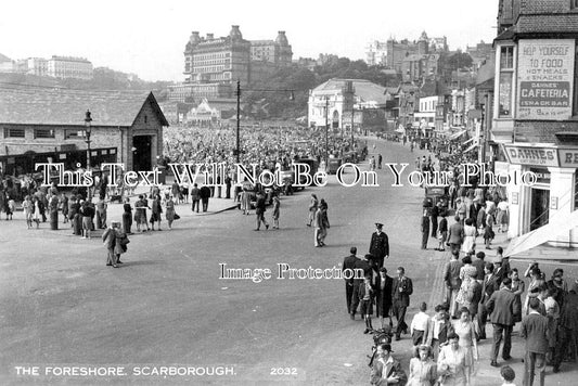 YO 13962 - The Foreshore, Scarborough, Yorkshire