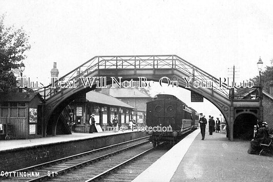 YO 13976 - Cottingham Railway Station, Yorkshire