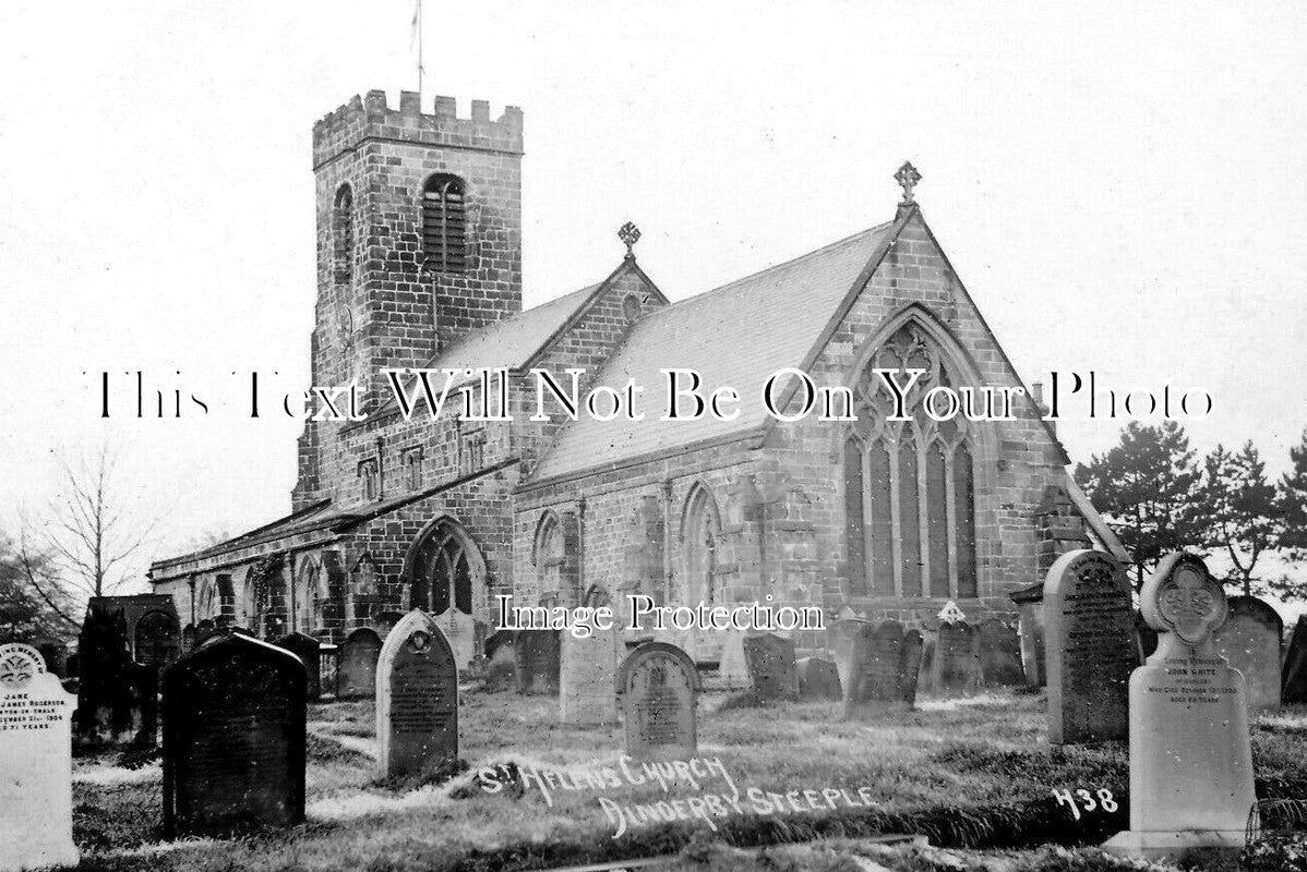 YO 13998 - St Helens Church, Ainderby Steeple, Yorkshire