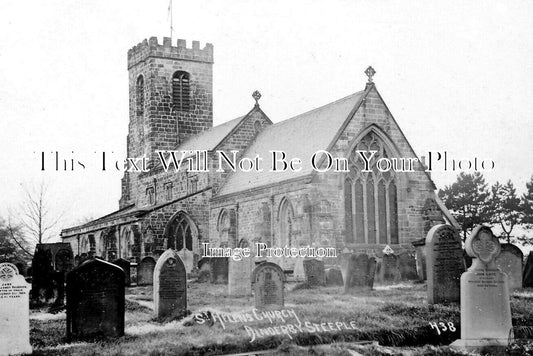 YO 13998 - St Helens Church, Ainderby Steeple, Yorkshire