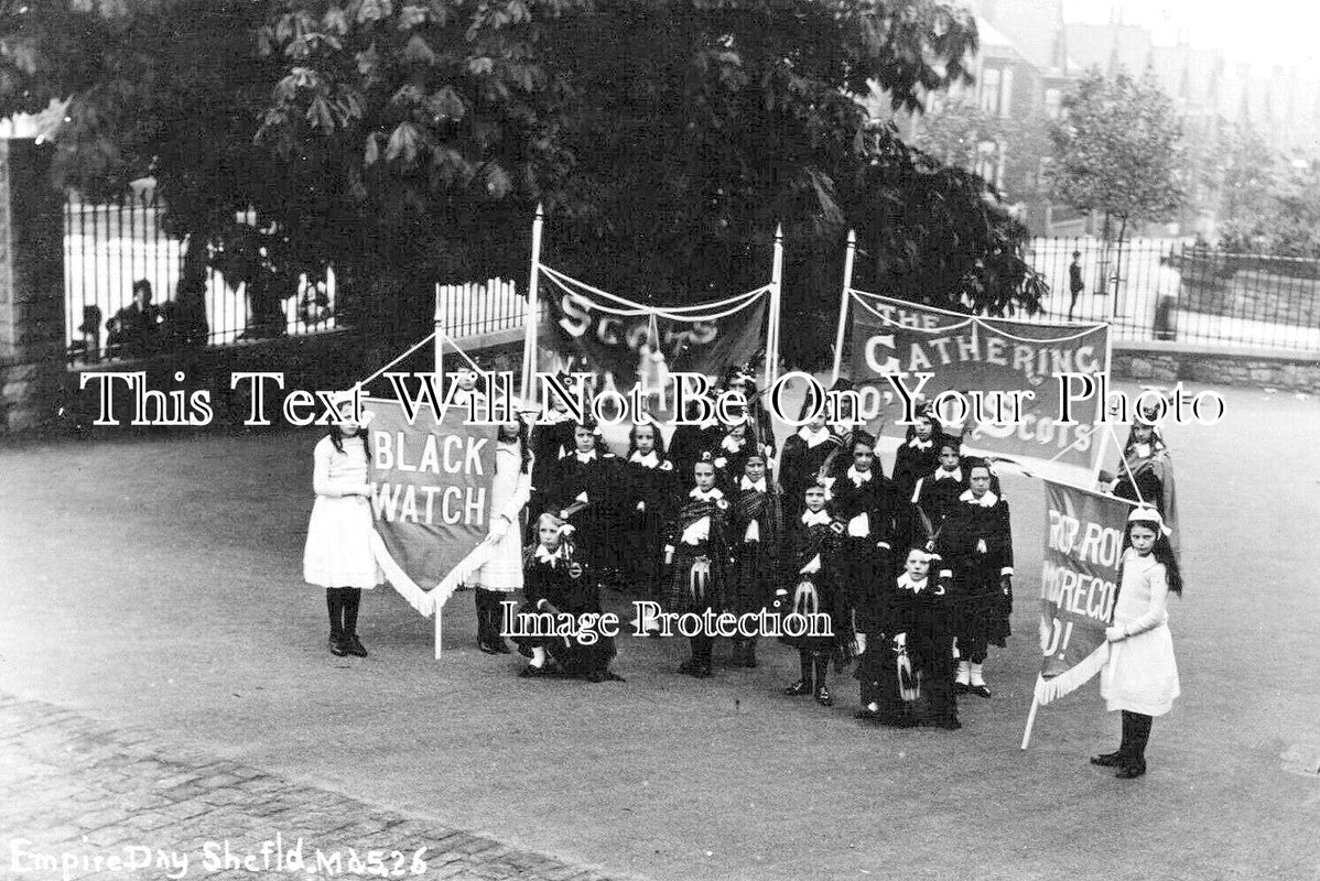 YO 14013 - Gathering Of The Scots, Empire Day, Sheffield, Yorkshire