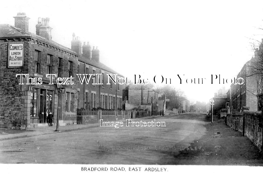 YO 14016 - Bradford Road, East Ardsley, Yorkshire c1922