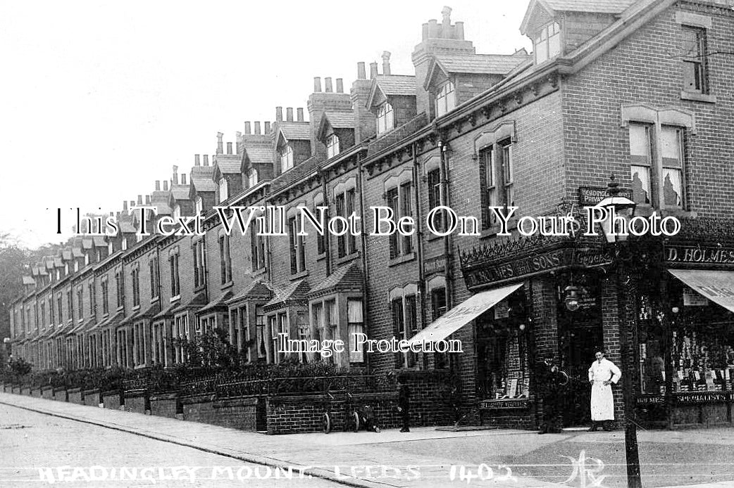 YO 14033 - Headingley Mount, Leeds, Yorkshire c1912