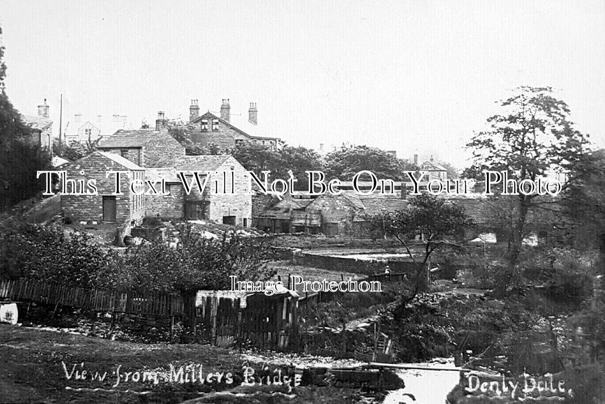 YO 14045 - View From Millers Bridge, Denby Dale, Yorkshire