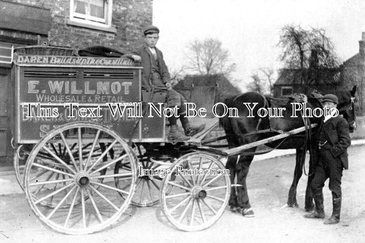 YO 14053 - E Willmot Bakers Horse & Cart, Selby, Yorkshire