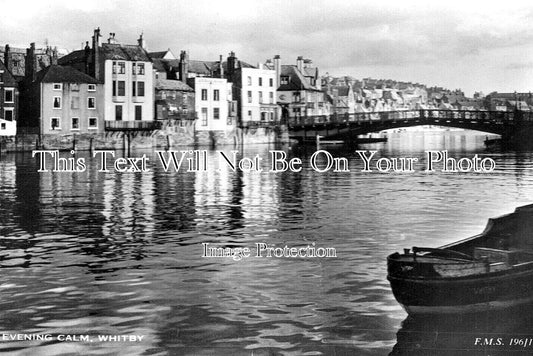 YO 14078 - Evening Calm, Whitby, Yorkshire