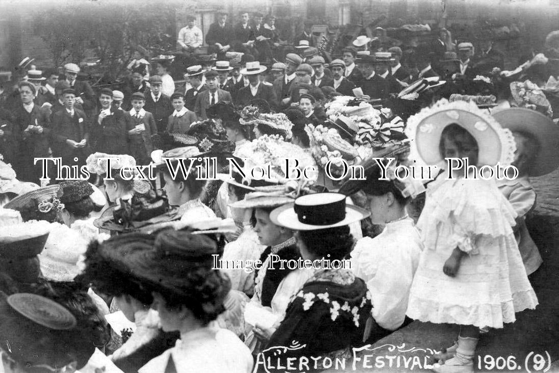 YO 14086 - Allerton Festival, Bradford, Yorkshire 1906