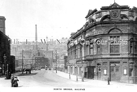 YO 14139 - North Bridge, Halifax, Yorkshire c1923