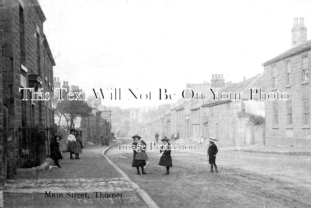 YO 14171 - Main Street, Thorner, Yorkshire c1922