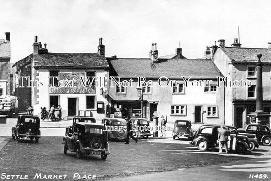 YO 14231 - Settle Market Place, Yorkshire