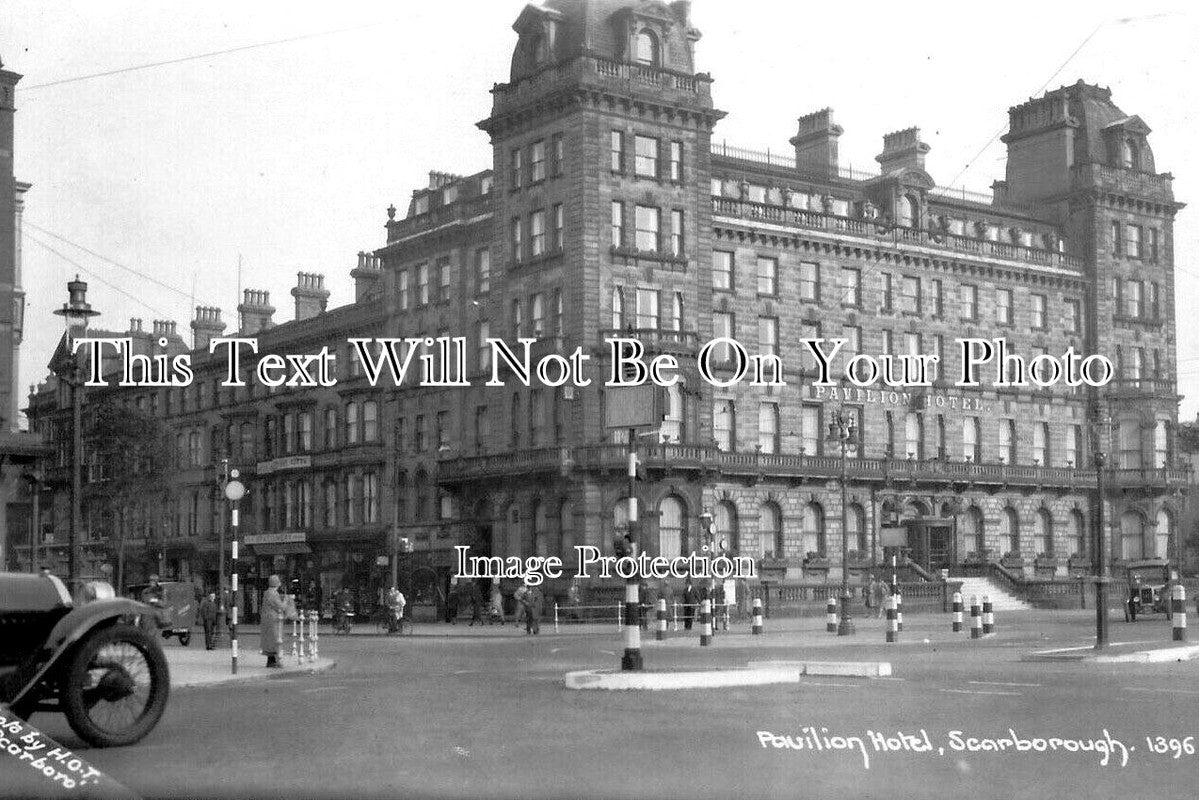 YO 14238 - Pavilion Hotel, Scarborough, Yorkshire c1931