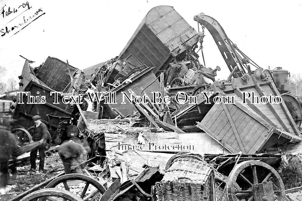 BF 1078 - Sharnbrook Railway Disaster, Bedfordshire 1909