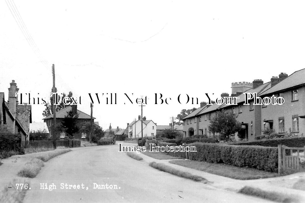 BF 1080 - High Street, Dunton, Bedfordshire