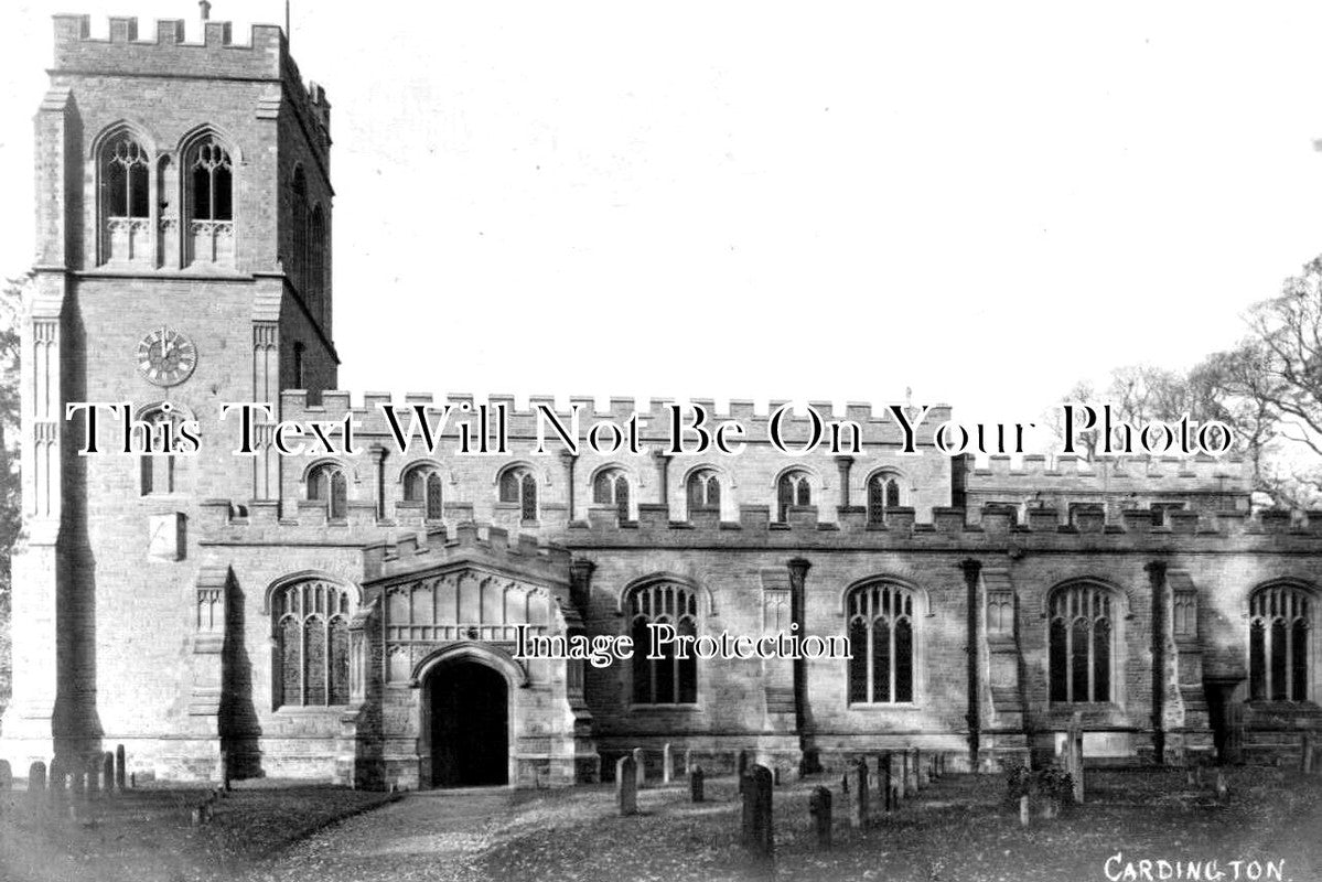 BF 1089 - Cardington Church, Bedfordshire c1905