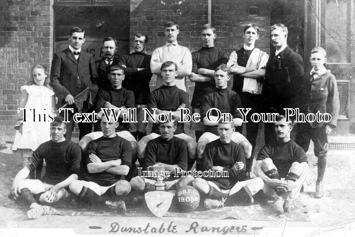 BF 1112 - Dunstable Rangers Football Team, Bedfordshire 1905-06