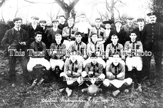 BF 1116 - Bedford Wednesday AFC Football Club, Bedfordshire 1906-07