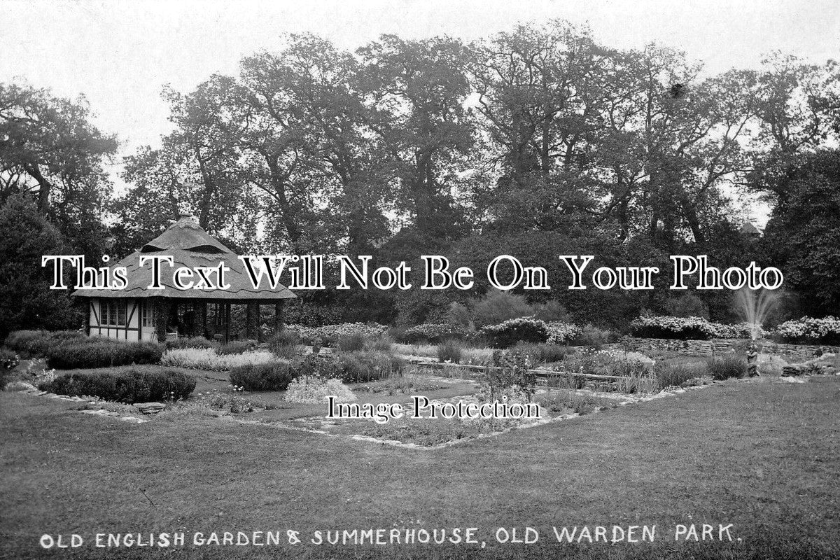 BF 114 - Garden & Summerhouse, Old Warden Park, Bedfordshire