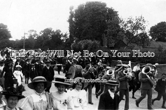 BF 119 - Civic Welcome 1,5 Bedfordshire Regiment, Bedford, Bedfordshire c1918