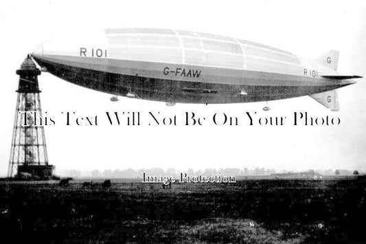 BF 1191 - R101 Airship, RAF Cardington, Bedfordshire c1930