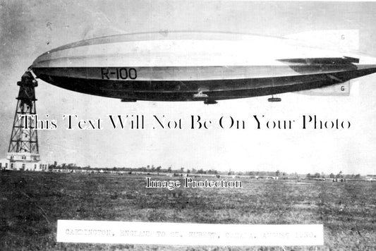 BF 1198 - R100 Airship, RAF Cardington, Bedfordshire c1930