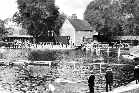 BF 1207 - Newnham Swimming Baths, Bedford, Bedfordshire c1913