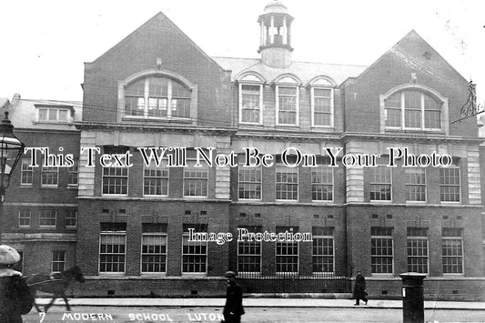 BF 1217 - Modern School, Luton, Bedfordshire c1912